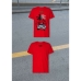 T-shirt med kortärm Herr RADIKAL YOU NEVER RUN ALONE Röd XXXL