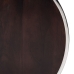 Satz mit 2 Tischen Braun Silberfarben Edelstahl Mango-Holz 75 x 75 x 41 cm (2 Stück)