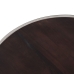 Satz mit 2 Tischen Braun Silberfarben Edelstahl Mango-Holz 75 x 75 x 41 cm (2 Stück)