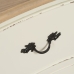 Cassettiera Crema Naturale Legno di abete Legno MDF 100 x 45 x 80 cm