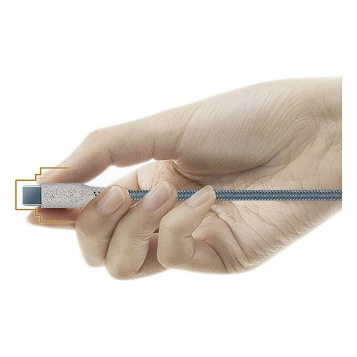 USB A til USB C-kabel KSIX