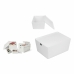 Stohovatelná organizační krabice Confortime s víkem (Repasované A)