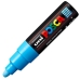 Flomaster POSCA PC-7M Svetlo modra (6 kosov)