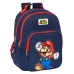 Mokyklinis krepšys Super Mario World 32 x 42 x 15 cm