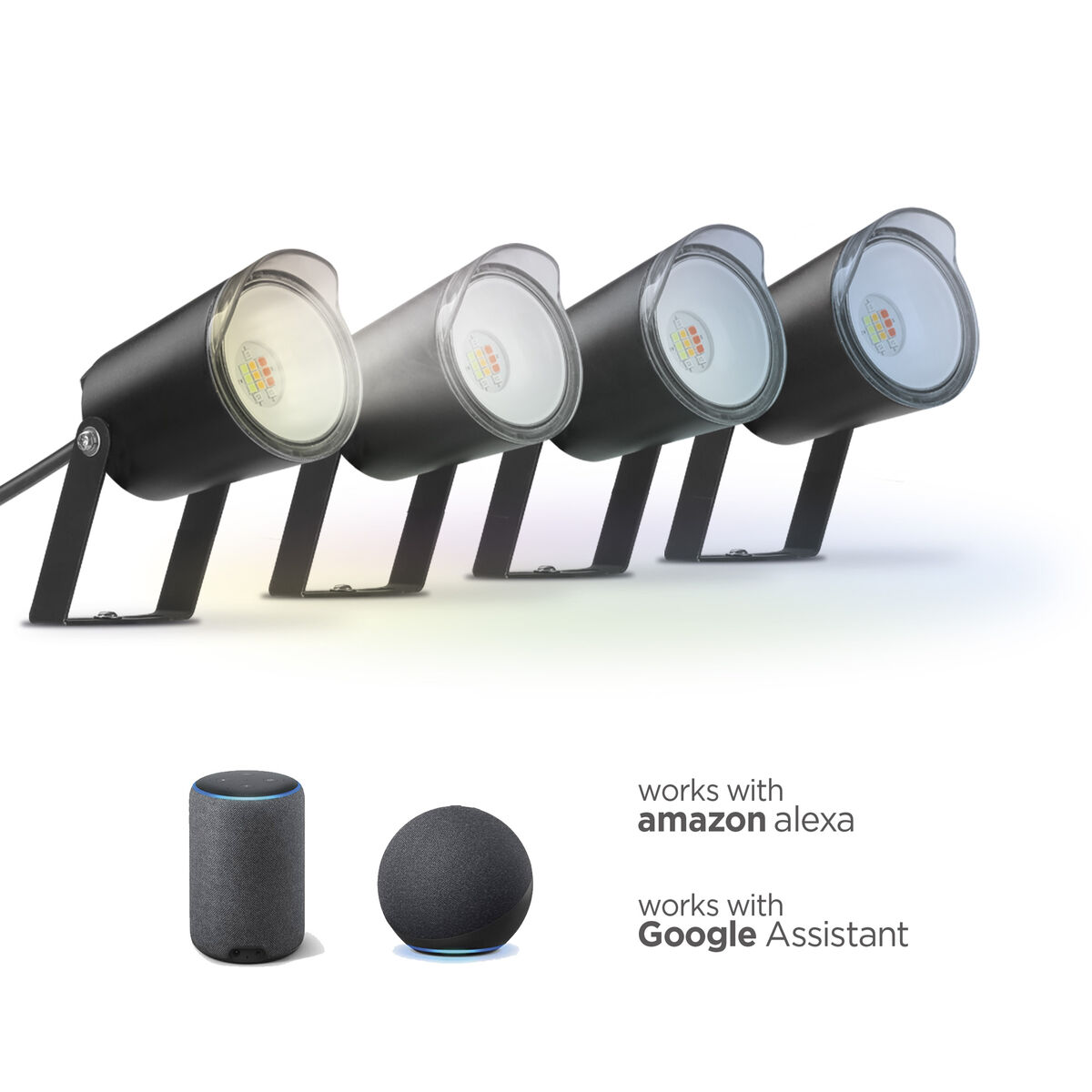 LED spotlight KSIX SmartLED Fekete (3000K)