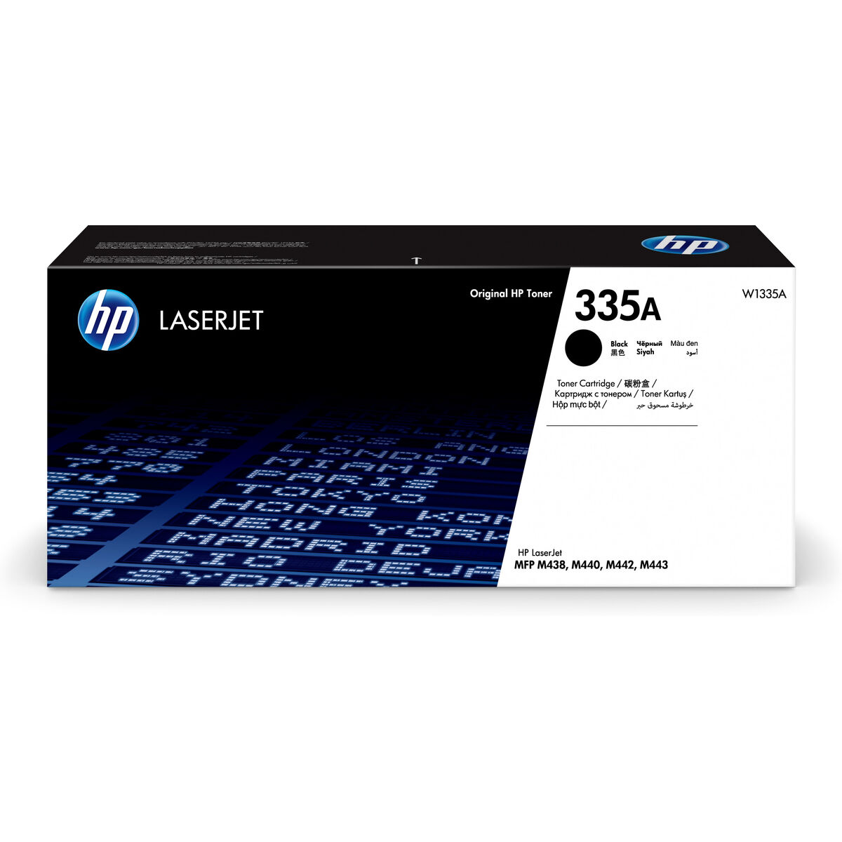 Toner HP W1335A Sort