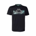 Heren-T-Shirt met Korte Mouwen Kappa Eryx Graphik Donkerblauw