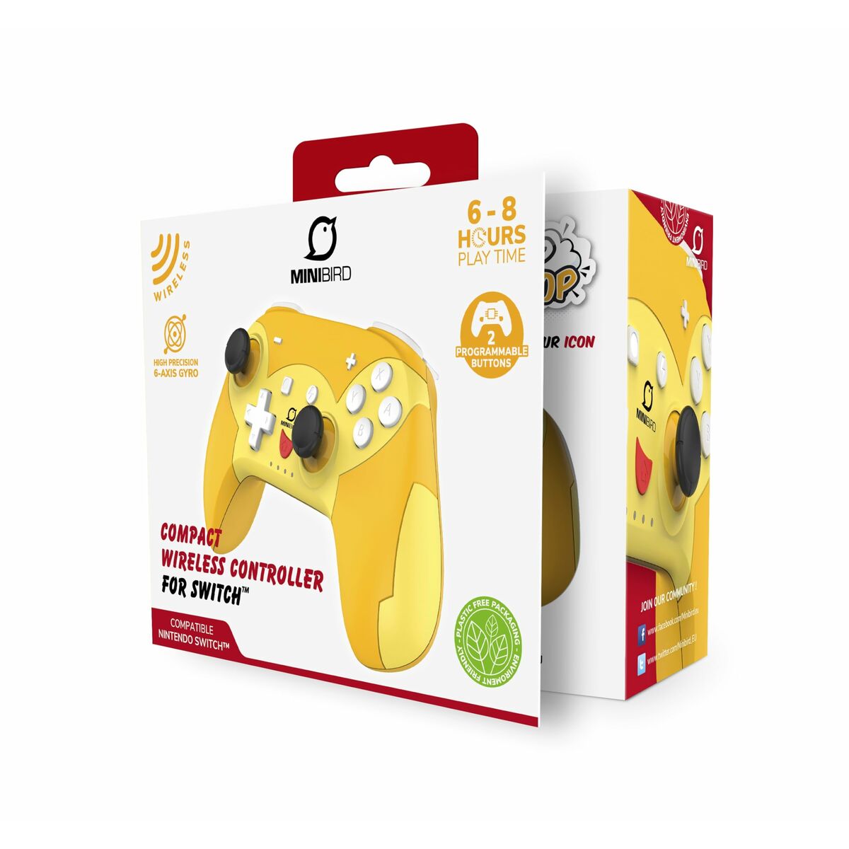 Comando Gaming Amarelo