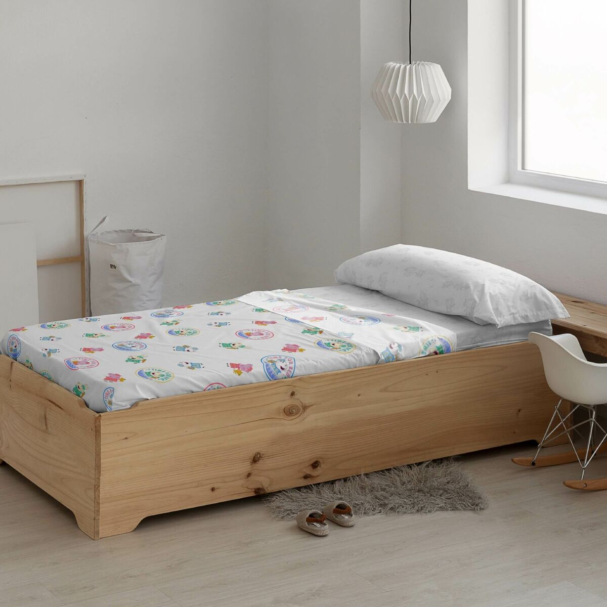 Bäddset Peppa Pig Time Bed Multicolour