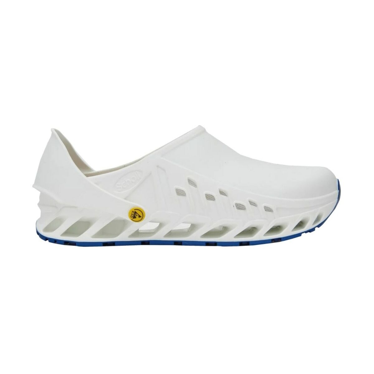 Sabots Scholl Blanc