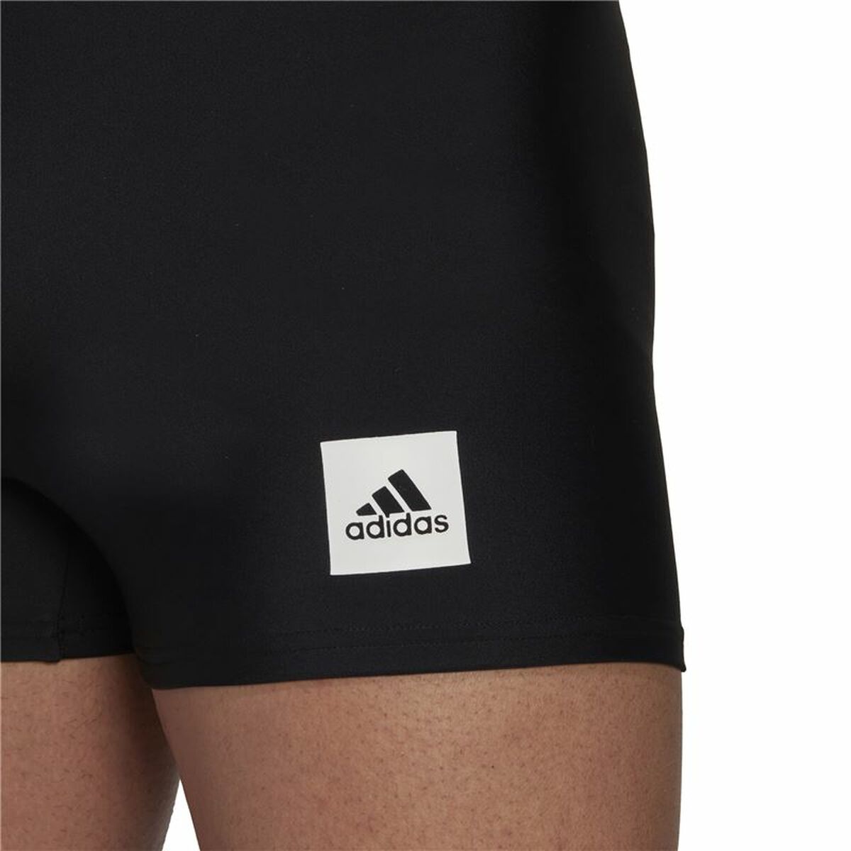 Badetøj til Mænd Adidas Solid Sort