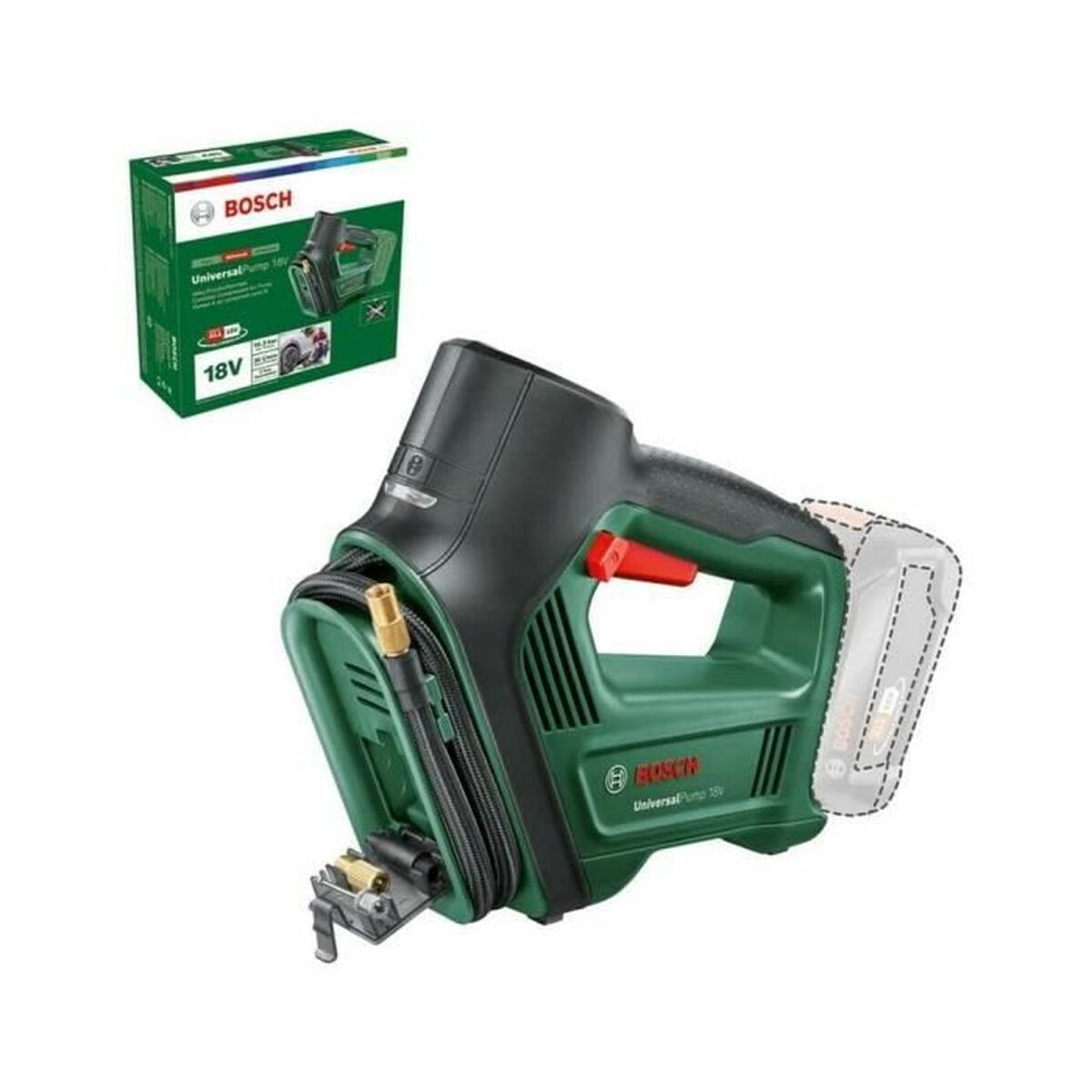 Õhukompressor BOSCH Universalpump Roheline