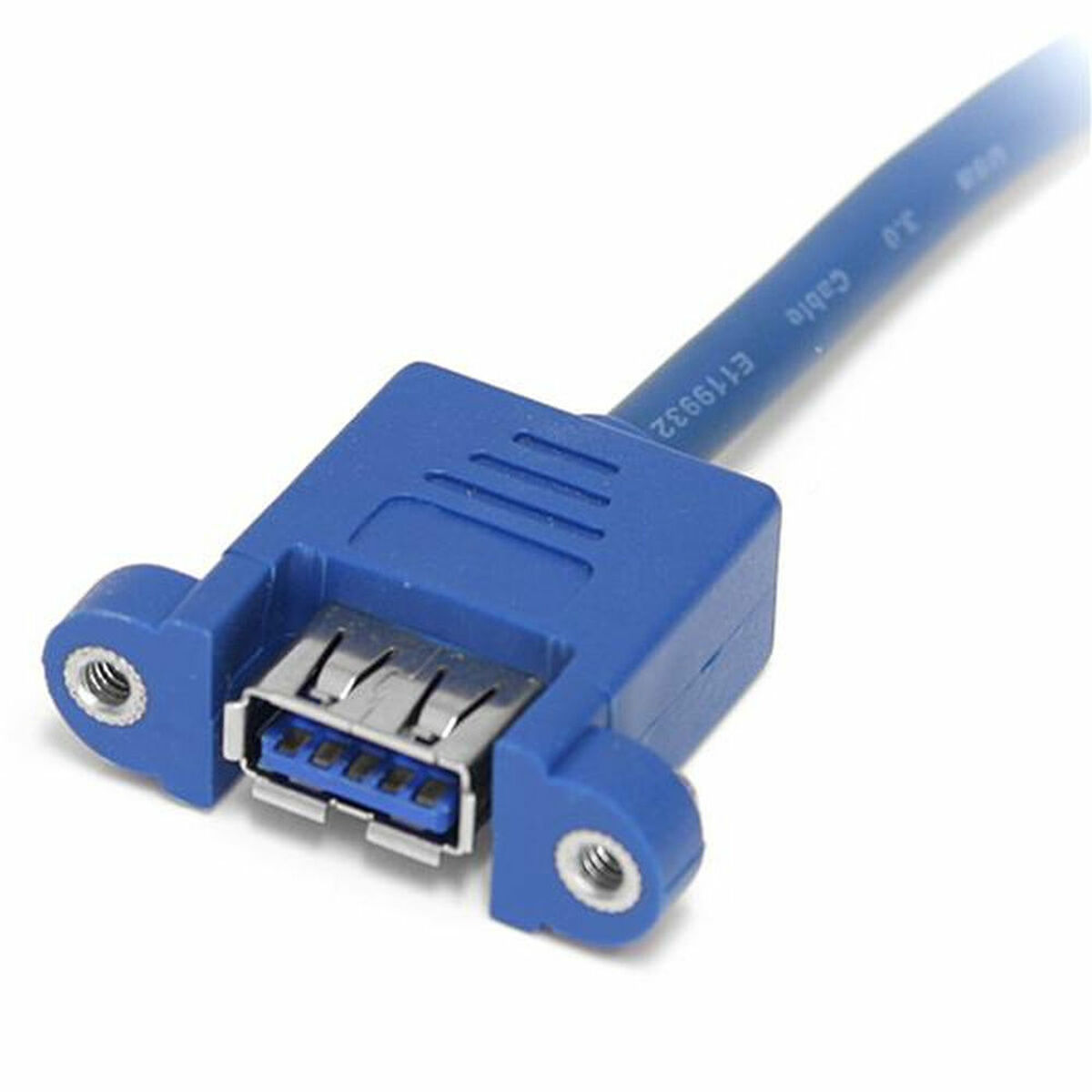 USB Cable Startech USB3SPNLAFHD IDC USB A Blue
