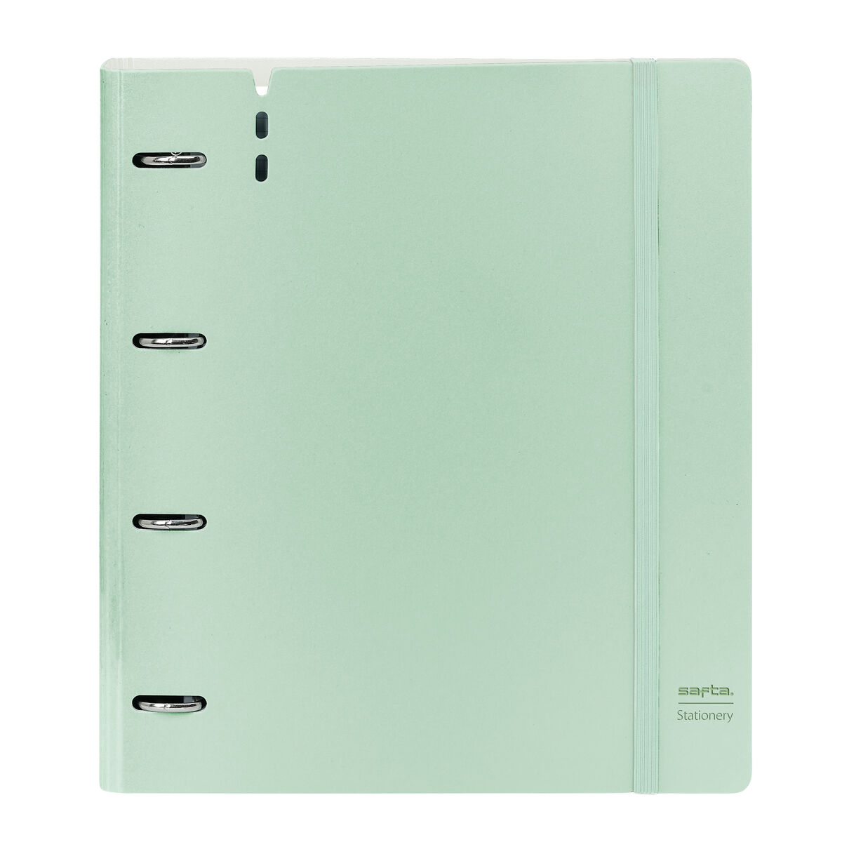 Pasta com argolas Safta Light green Verde Claro