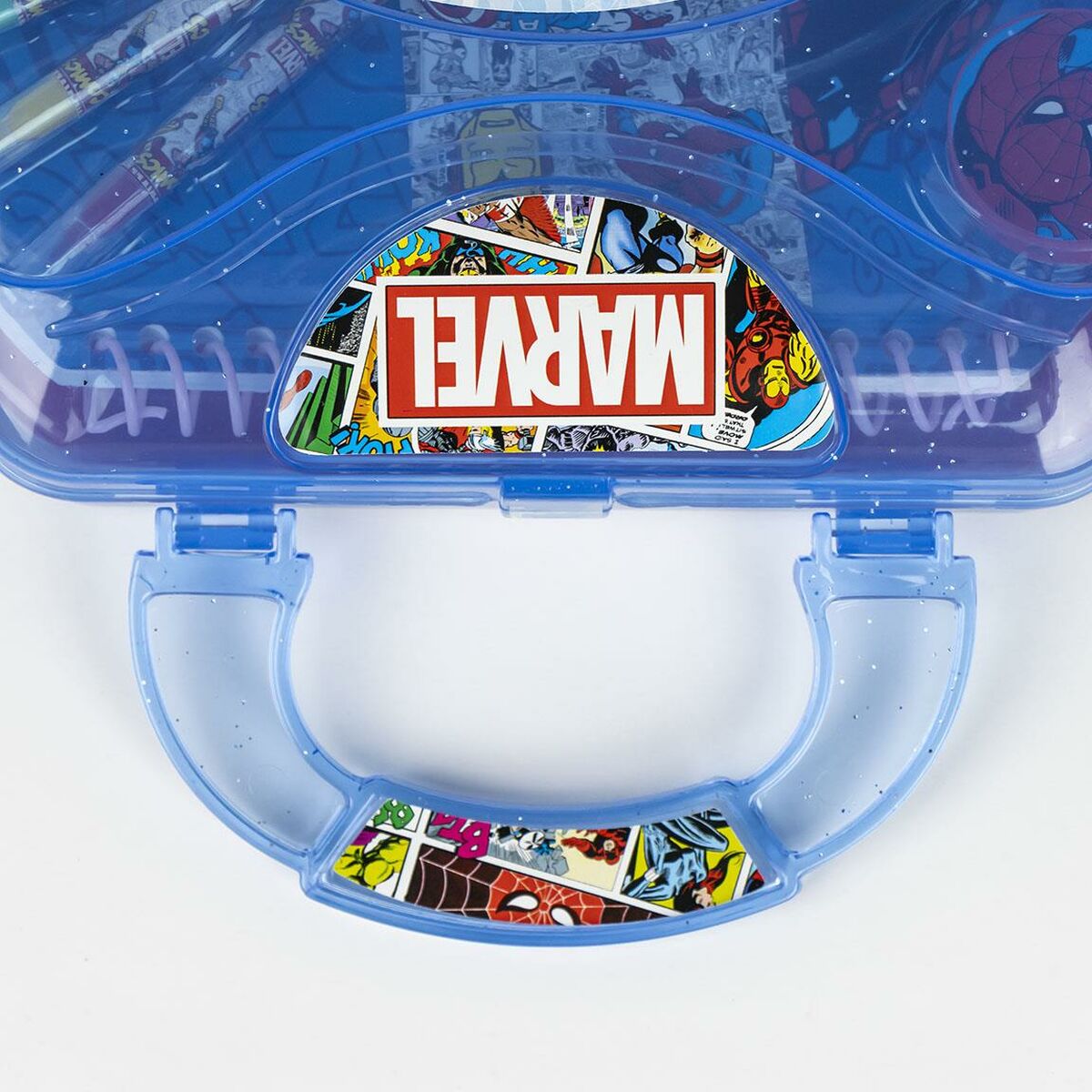 Set de Papelaria Marvel Azul Mala