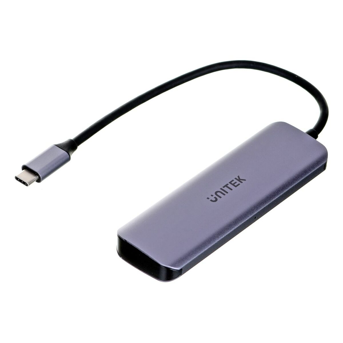 Hub USB Unitek P5+ Cinzento