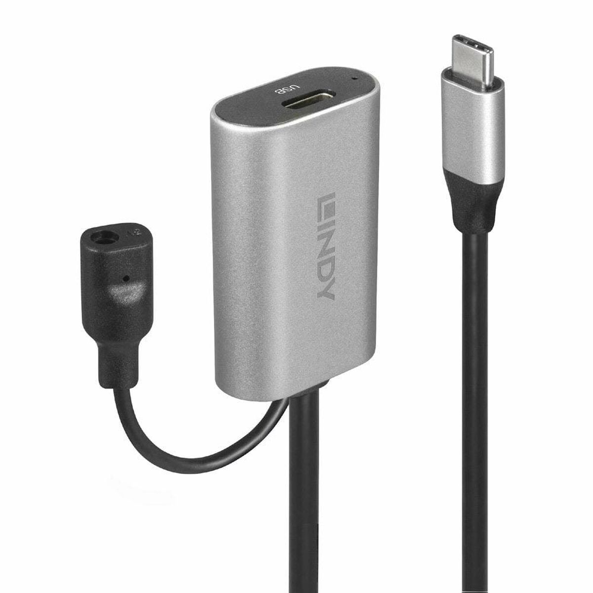 USB-kabel LINDY Sort 5 m