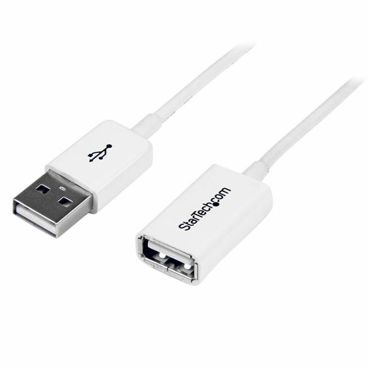 USB-Kabel Startech USBEXTPAA3MW USB A Hvit