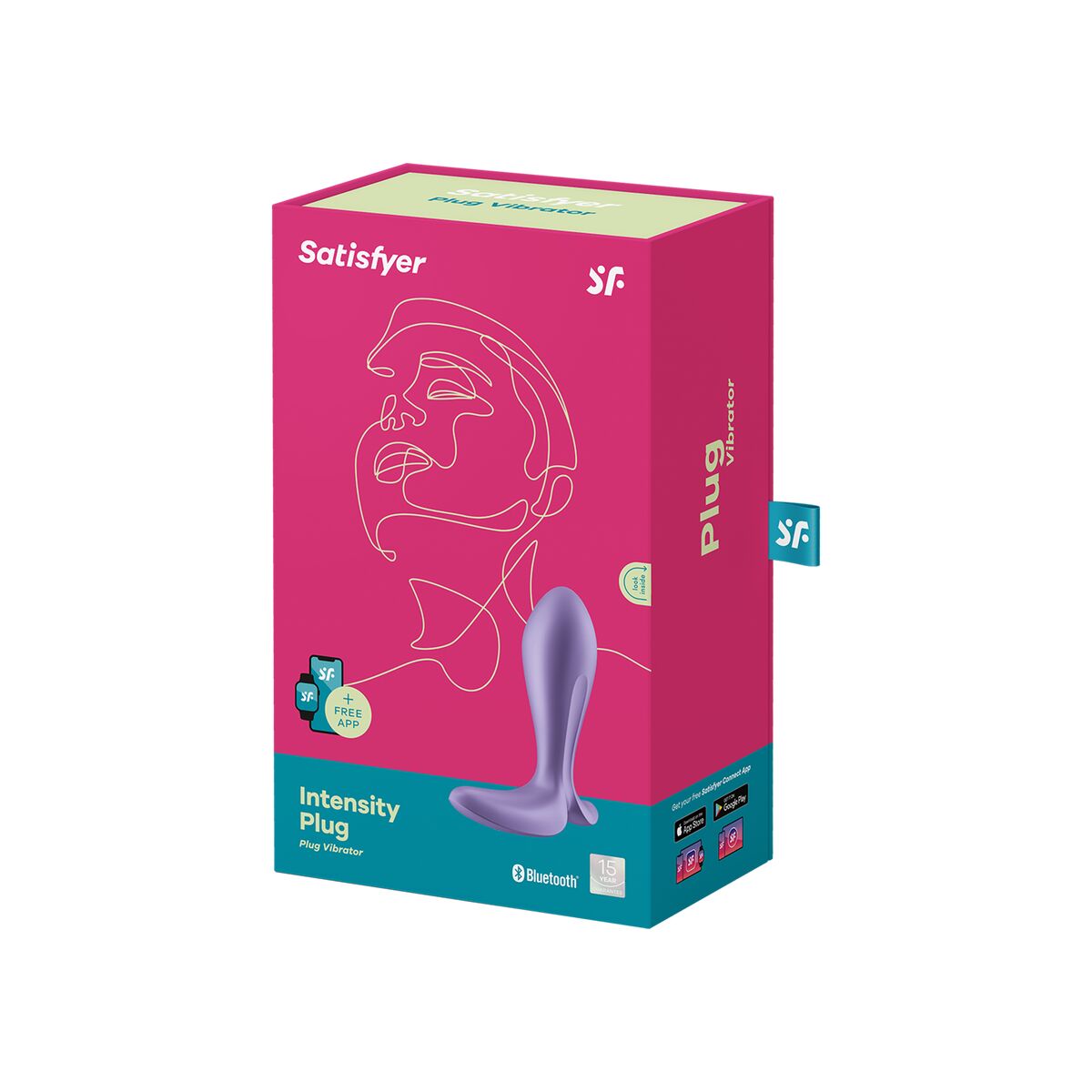 Analinis vibratorius Satisfyer Alyvinė