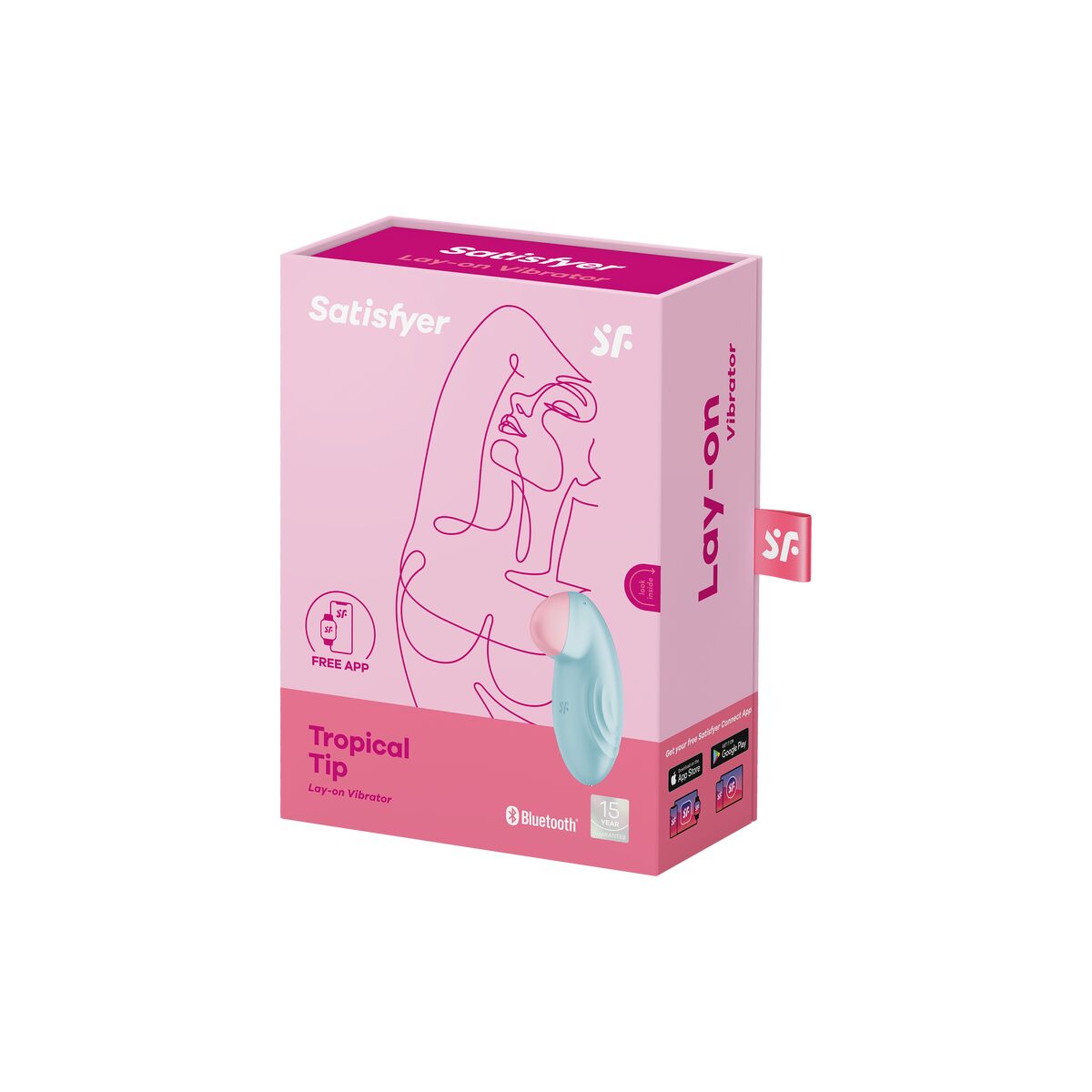 Vibrátor Satisfyer Modrý