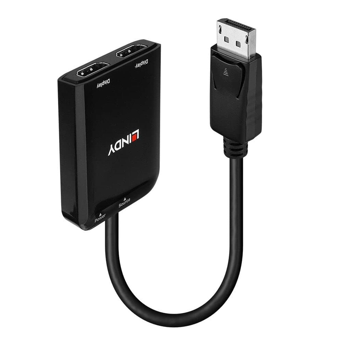 HDMI til DVI-adapter LINDY Sort