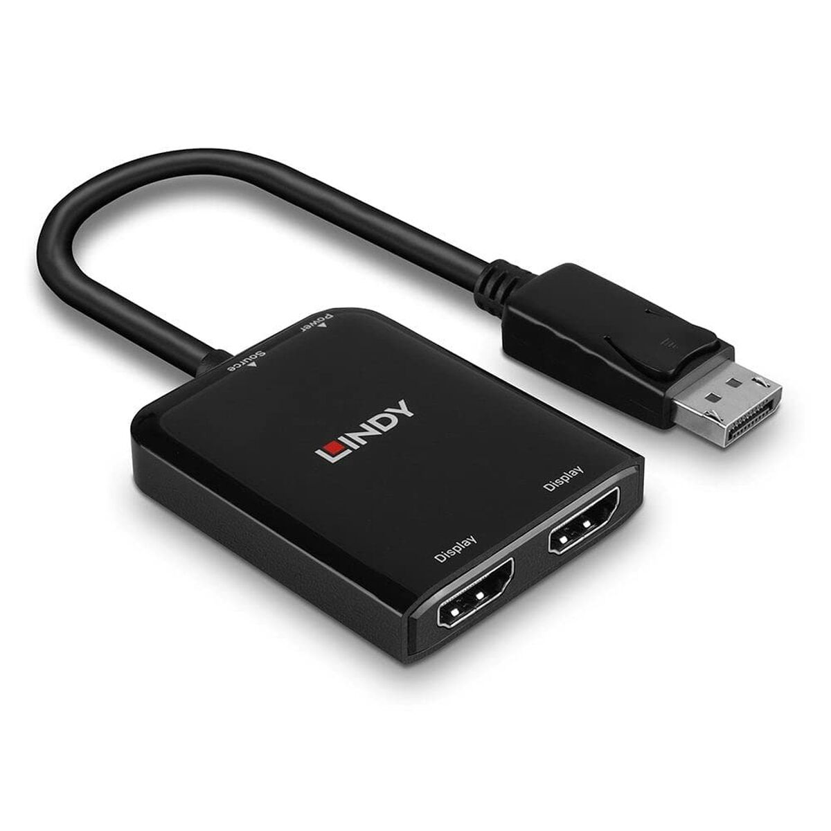 HDMI til DVI-adapter LINDY Sort