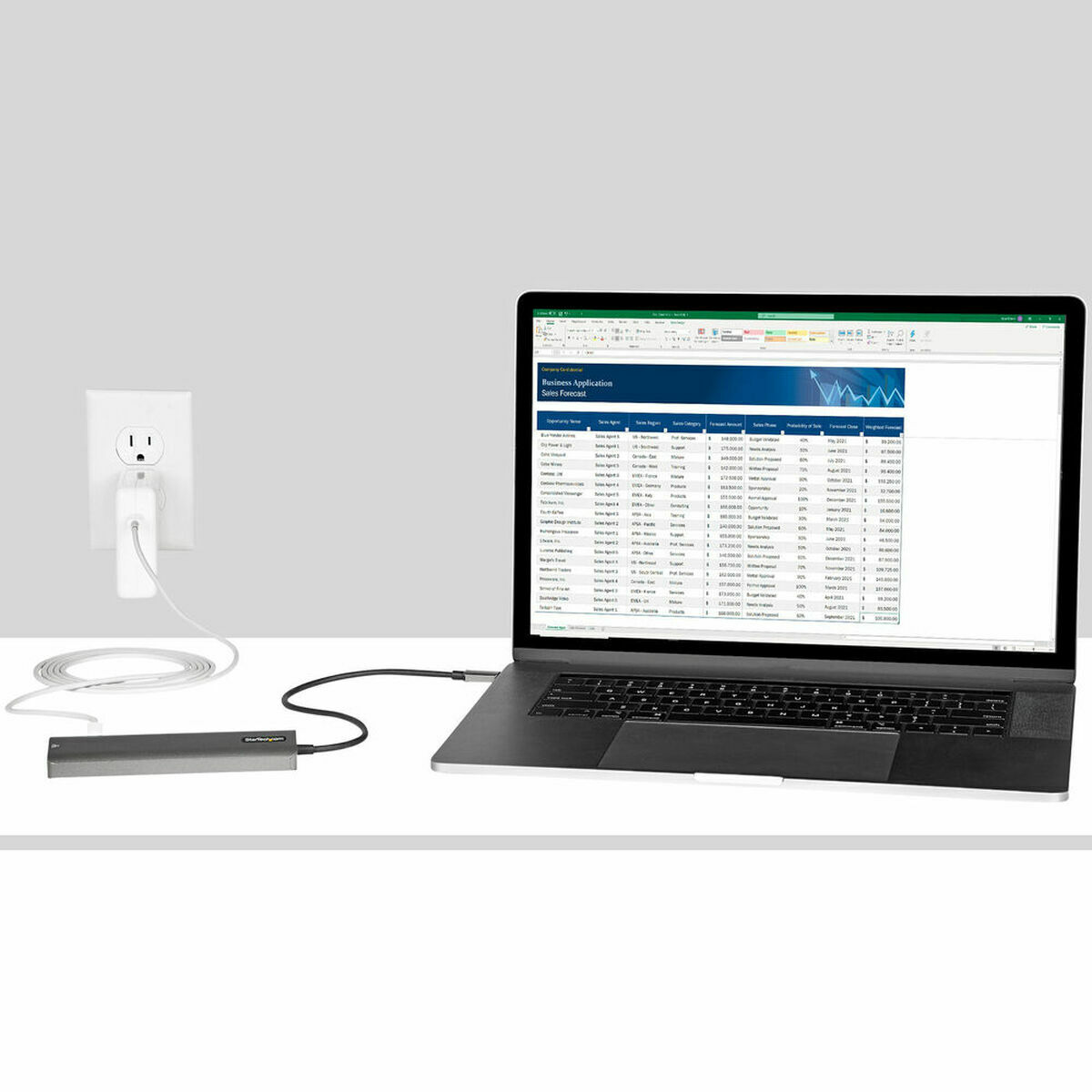 USB-keskitin Startech DKT30CHSDPD1