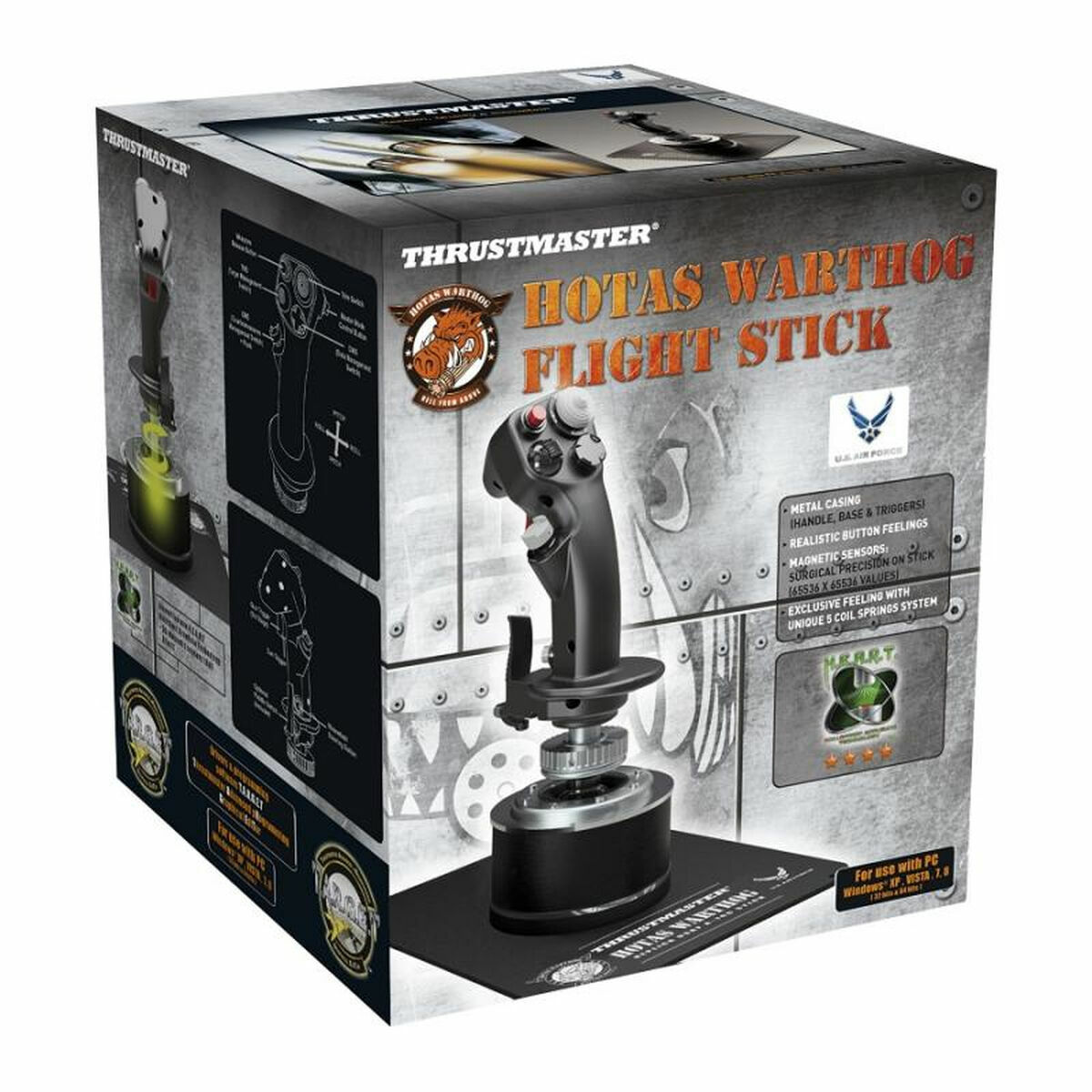 Joystick Thrustmaster Hotas Preto PC
