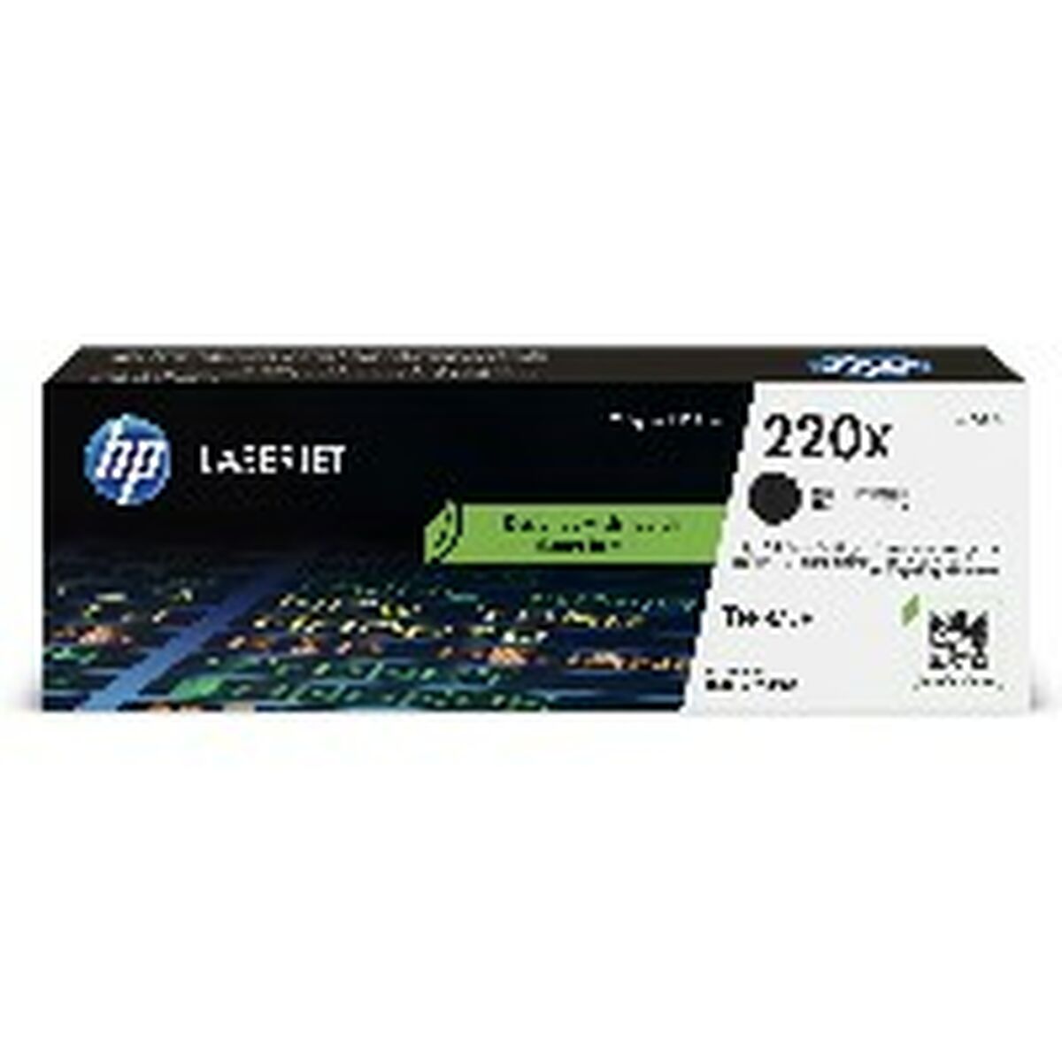 Original toner HP W2200X Sort
