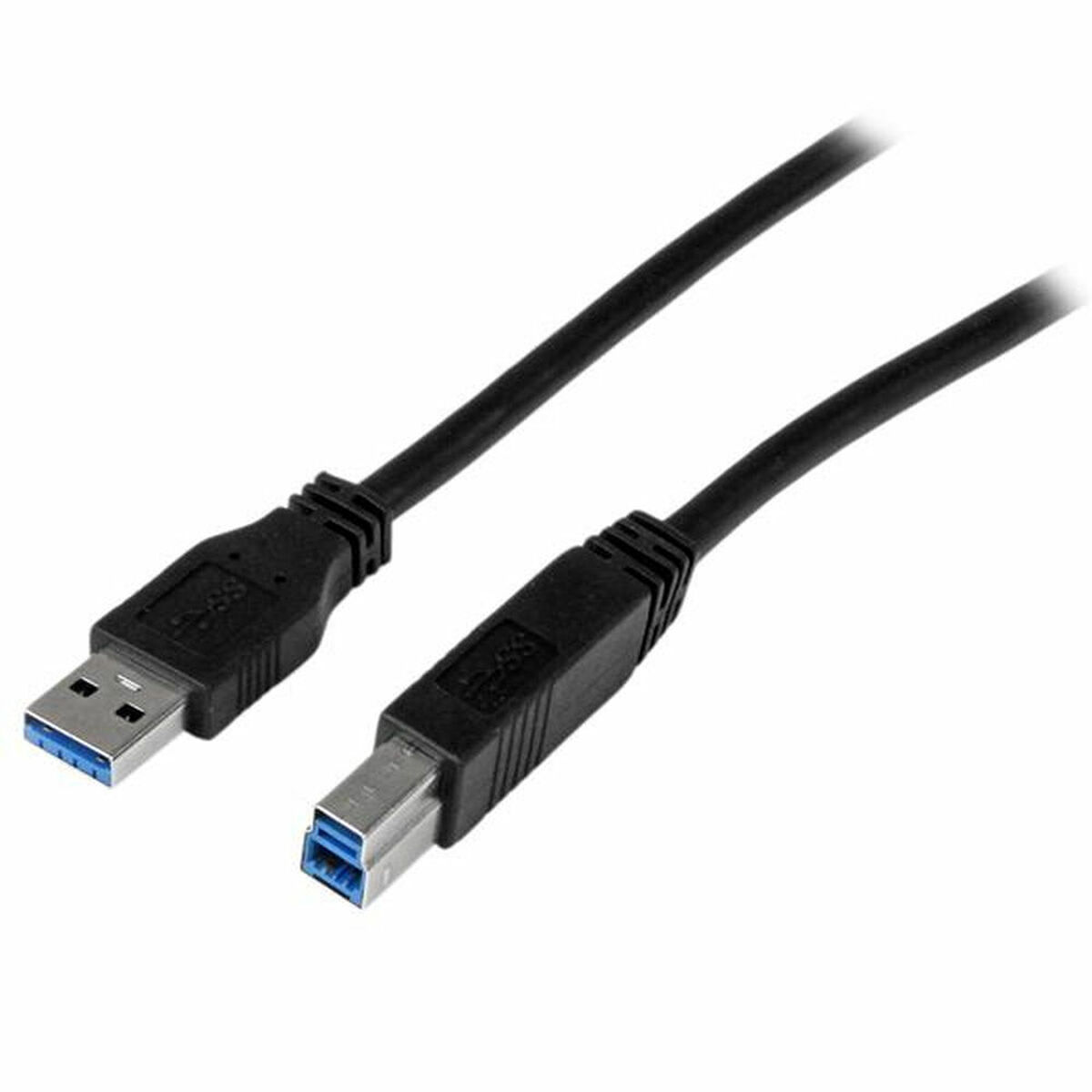 Kabel USB A na USB B Startech USB3CAB1M Černý