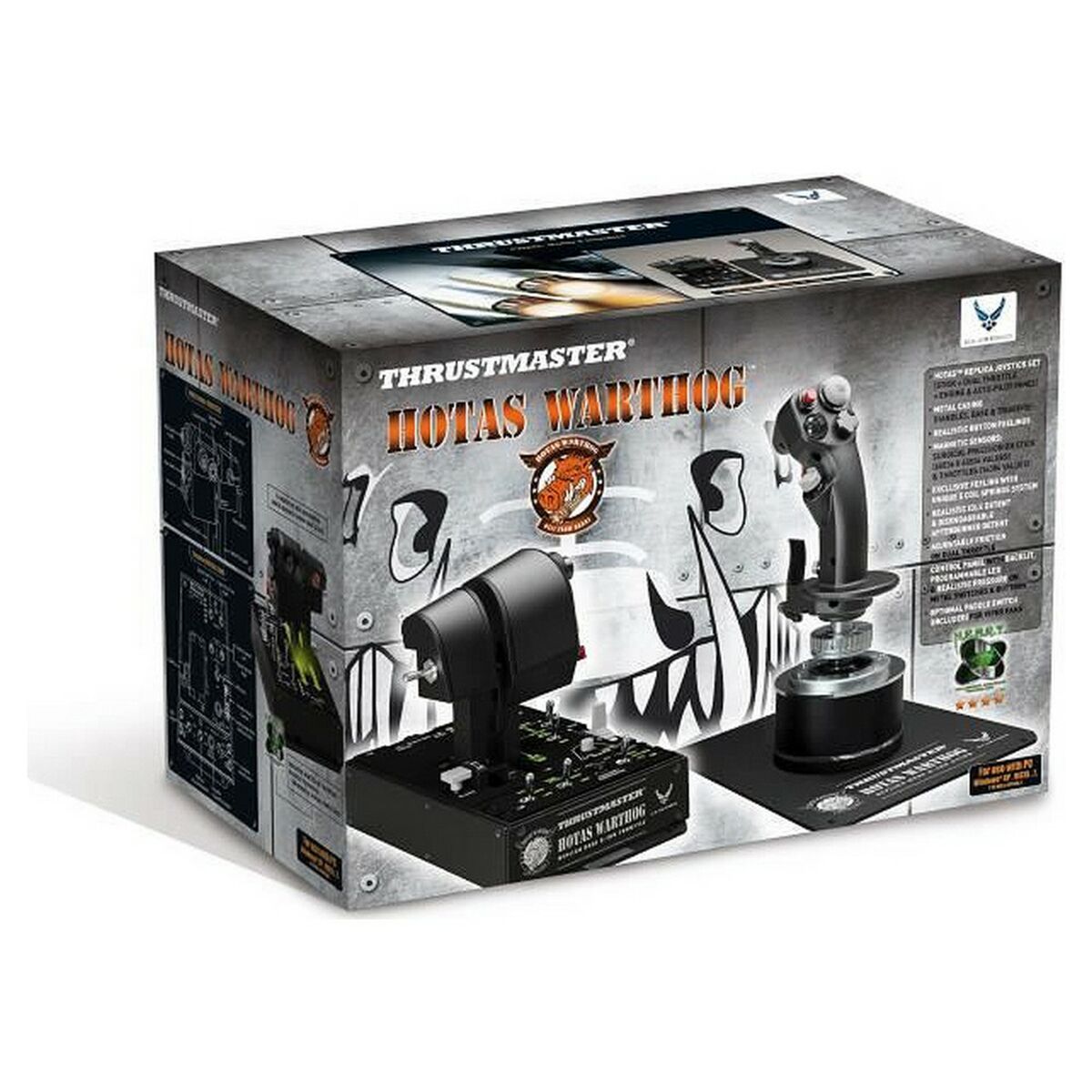 Joystick Thrustmaster Hotas Warthog Zwart