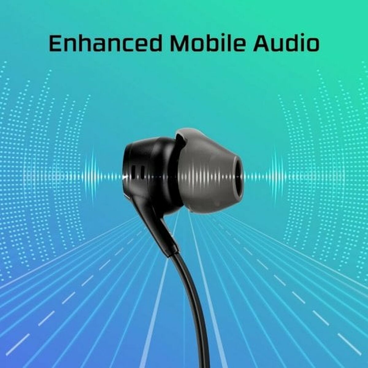 Auricolari con Microfono HyperX Cloud EarBuds II Nero