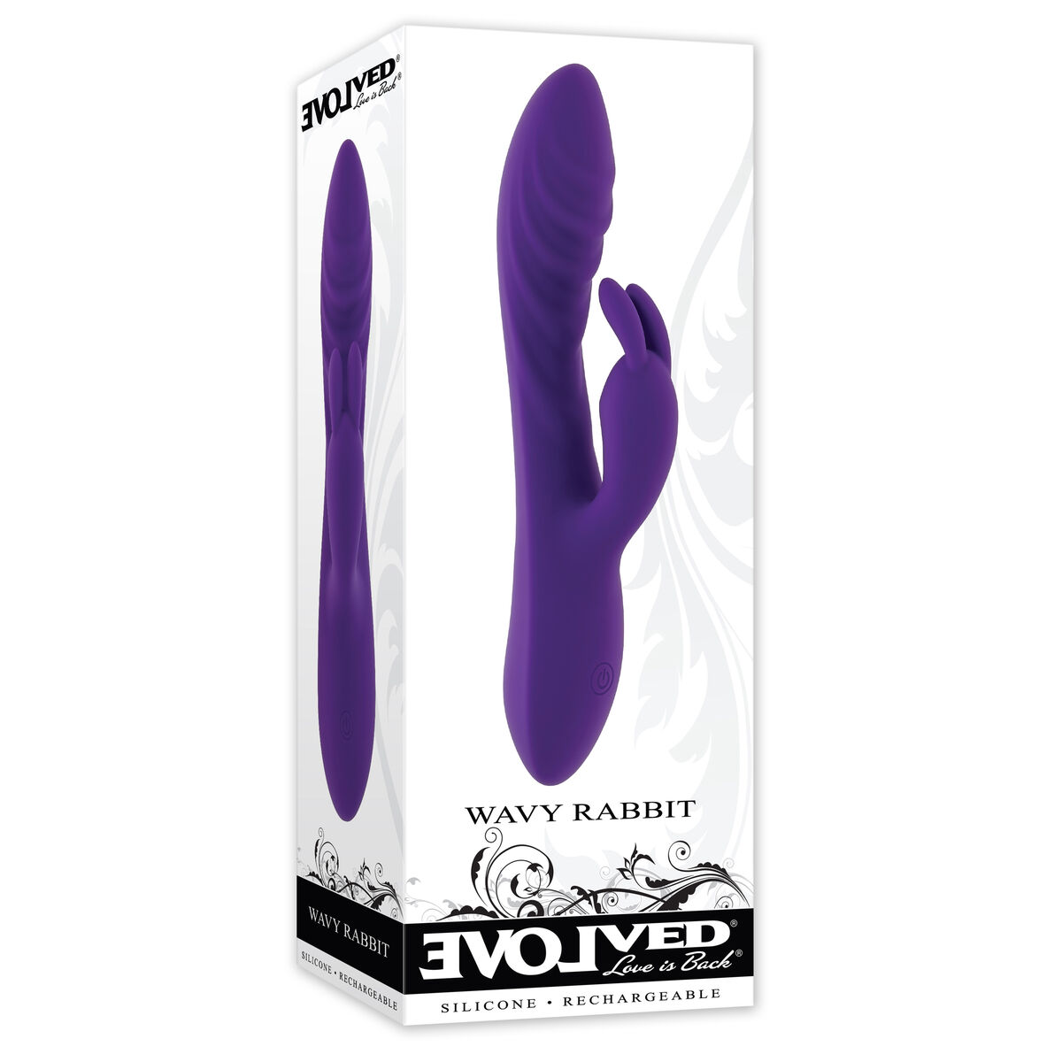G-spotvibrator Evolved Rabbit Purpur