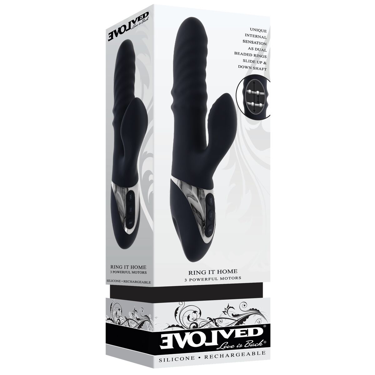Vibrator zona G Evolved Negru