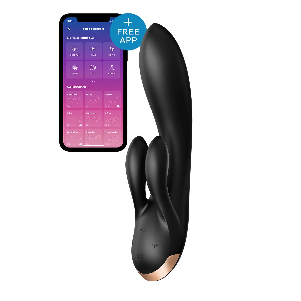 Dual Stimulation Vibe Satisfyer Flex Sort