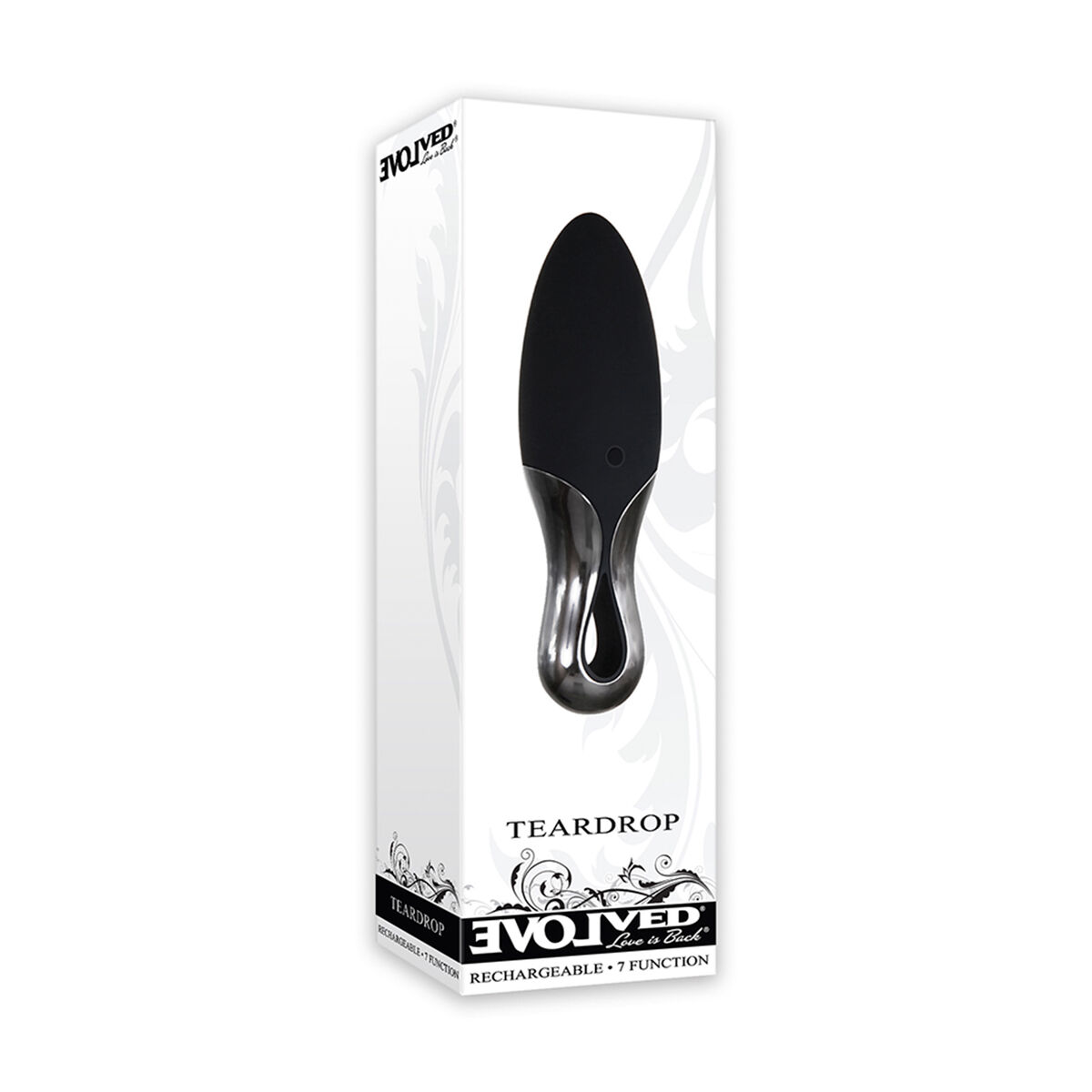 Mini Wibrator Evolved Teardrop Czarny
