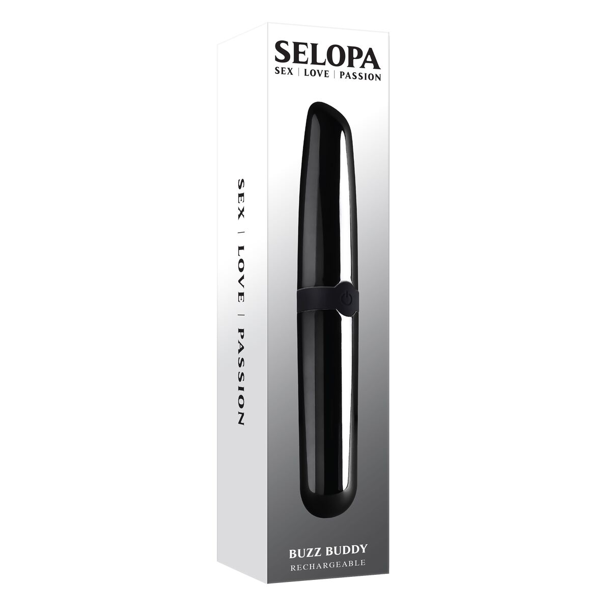 Mini vibratorius Selopa Buzz Buddy Juoda