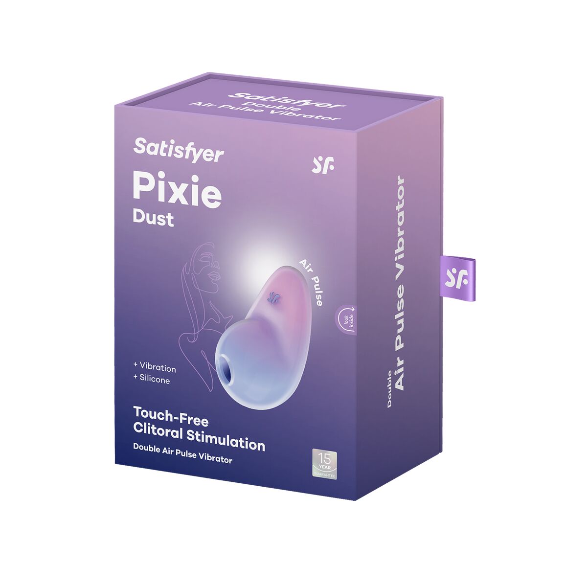 Clit Sucker Satisfyer Pixie Dust Πολύχρωμο