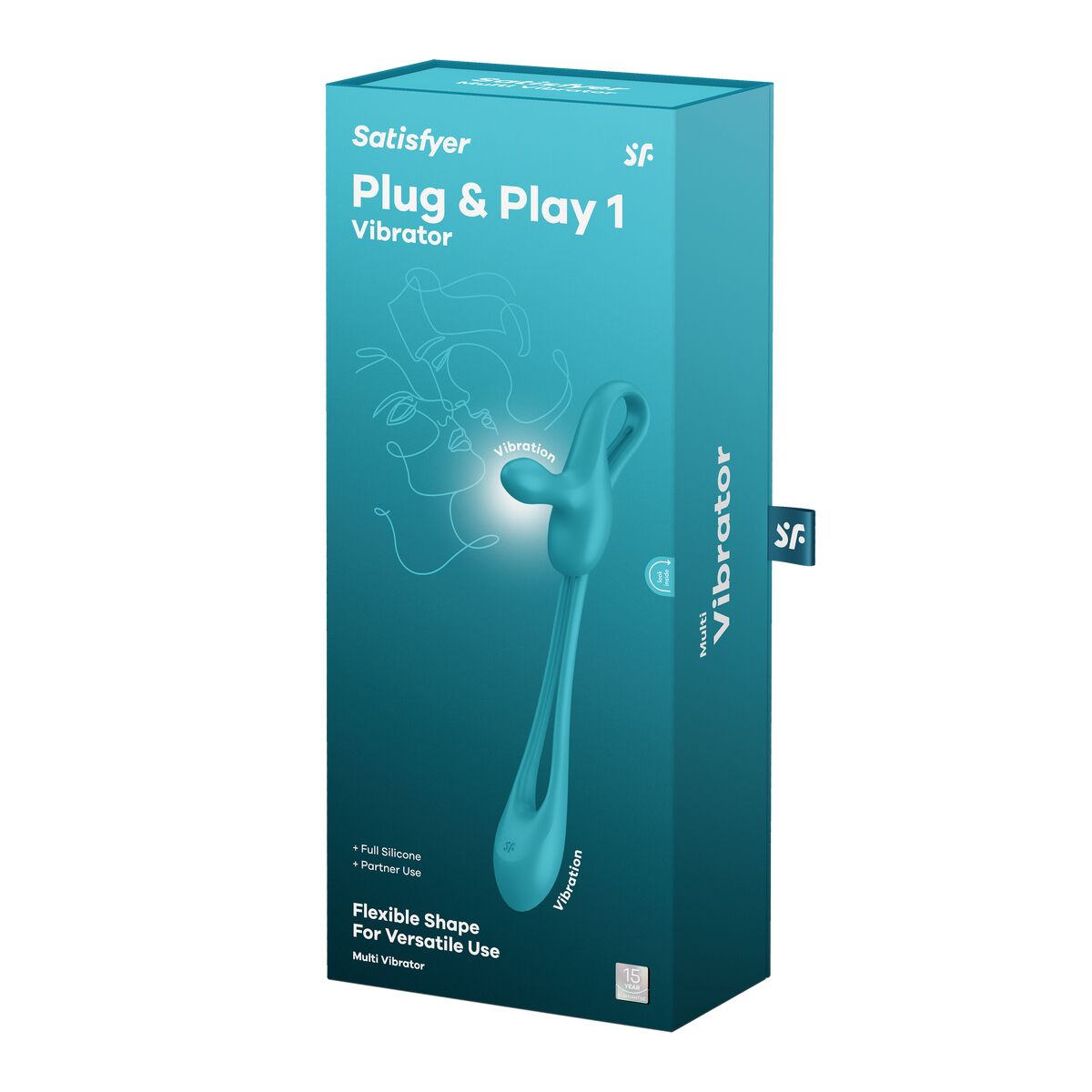 Prostatamassör Satisfyer Plug & Play Blå