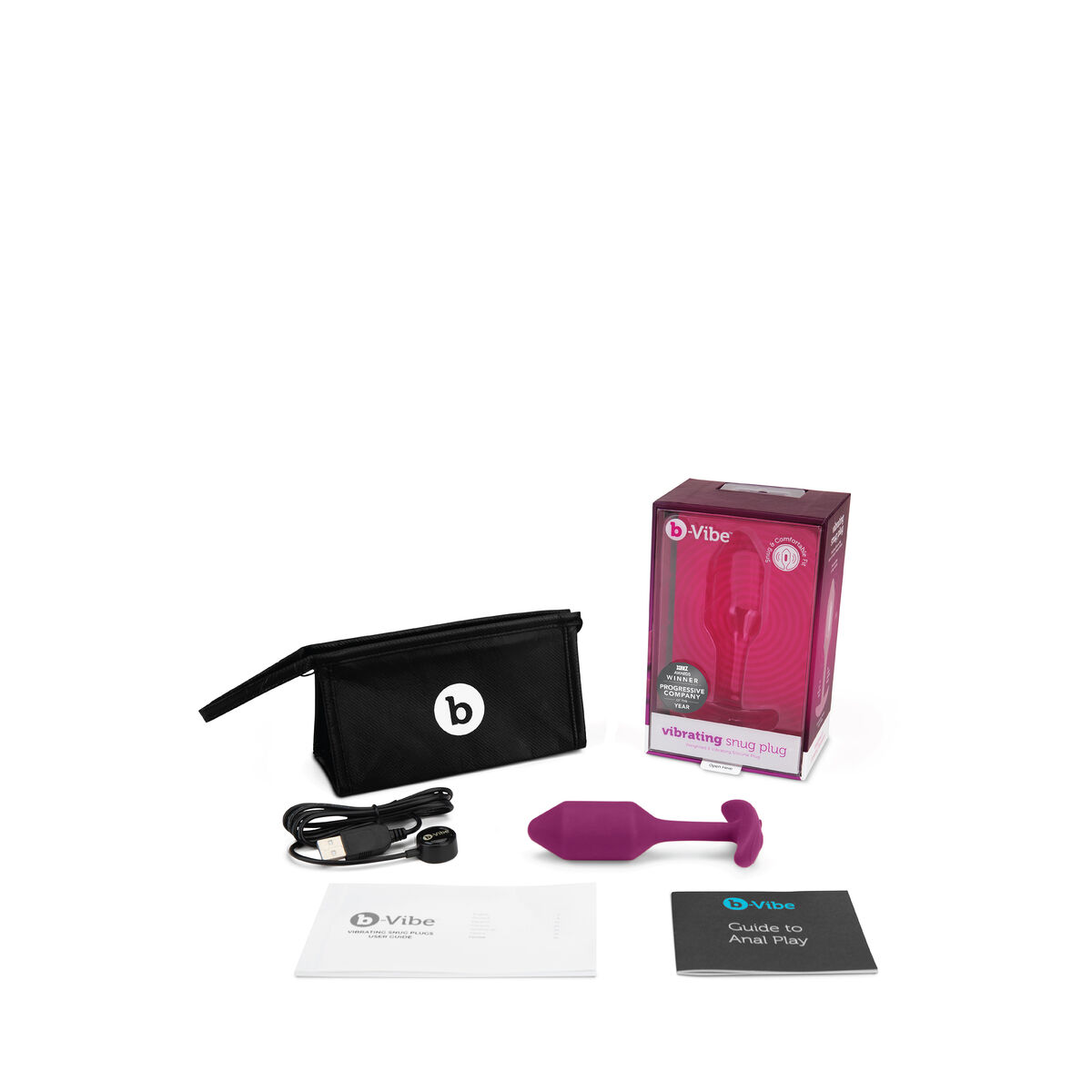 Plug Anal B-Vibe Vibrating Violet