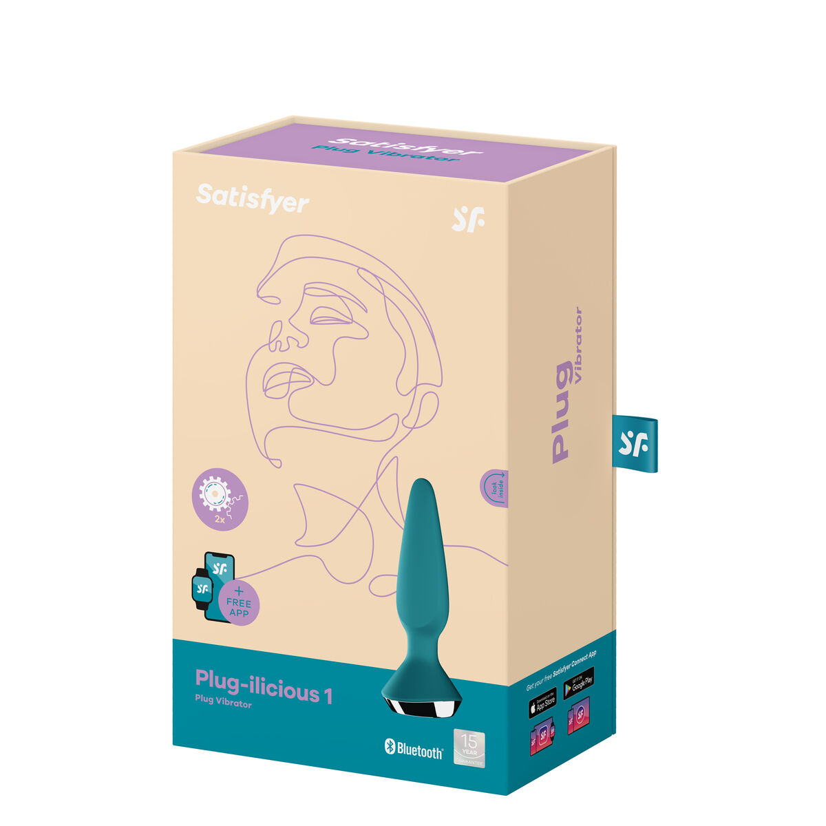 Plug Anal Satisfyer Ilicious 1 Vert