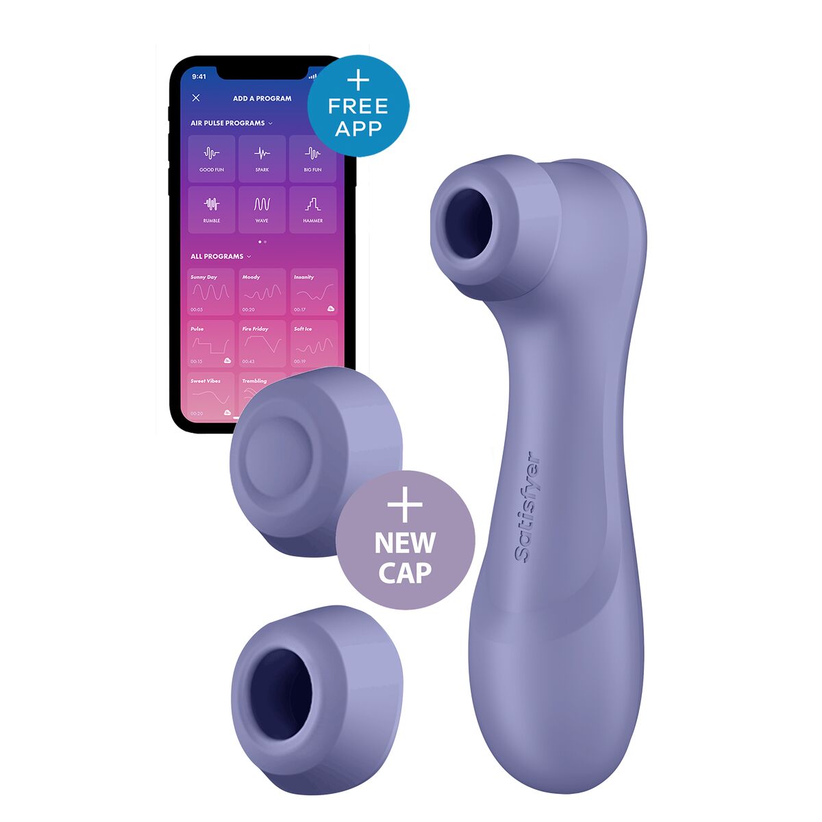 Klitora sūcējs Satisfyer PRO 2 GENERATION 3 Violets