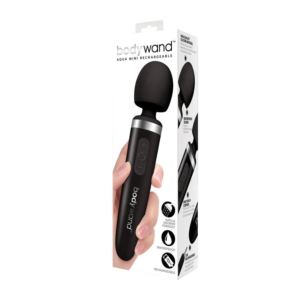 Massager Bodywand Multi Function Wands Black