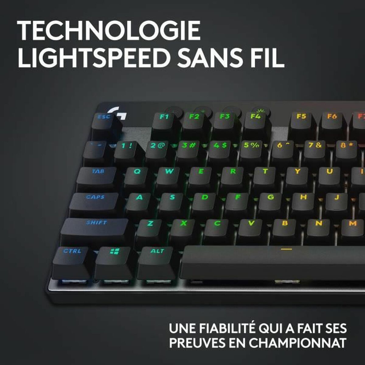 Tastatur Logitech 920-012131 Sort