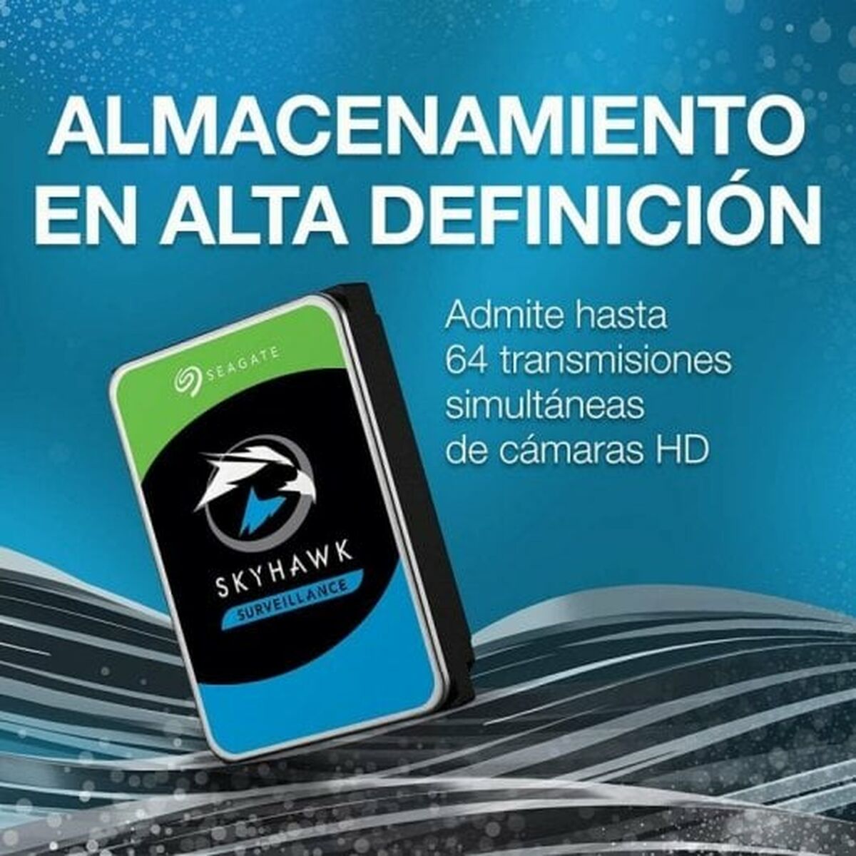 Harddisk Seagate SkyHawk 3,5" 8 TB