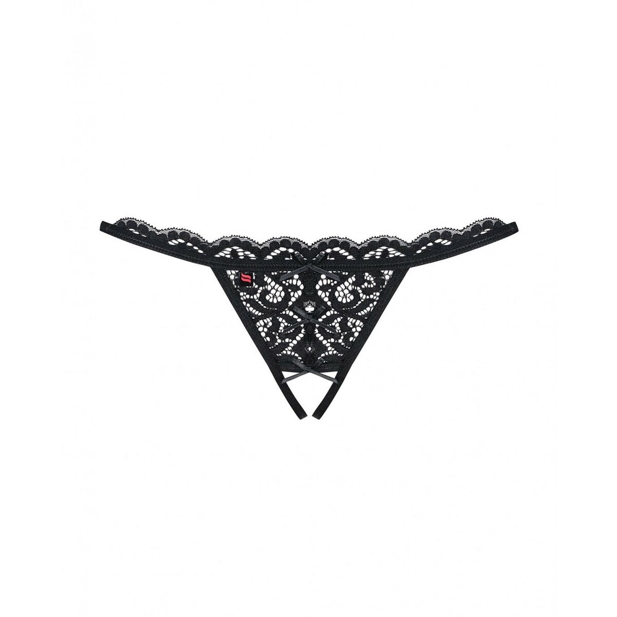String mit Spitze Obsessive 831-THC-1 L/XL