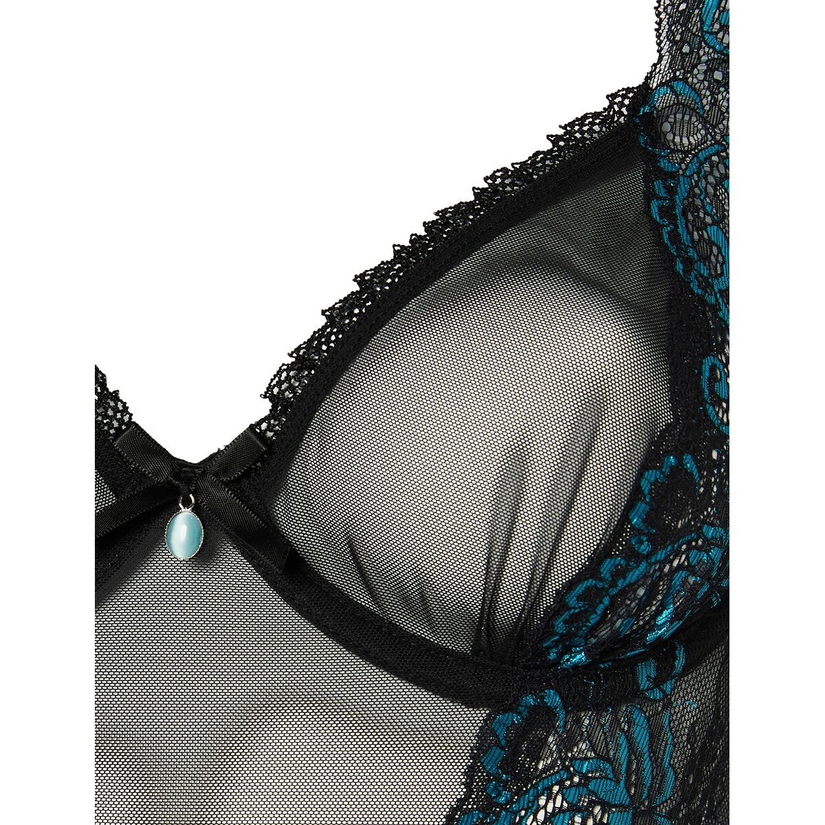 Body com Renda Obsessive Preto S/M
