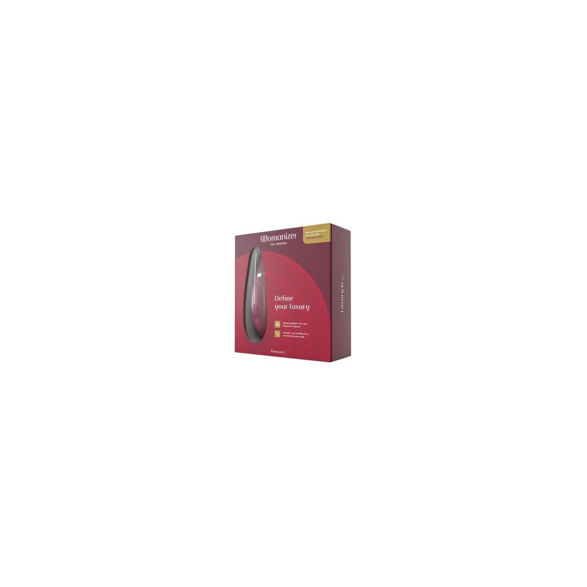Sugestimulator for klitoris Womanizer Premium 2 Burgunder