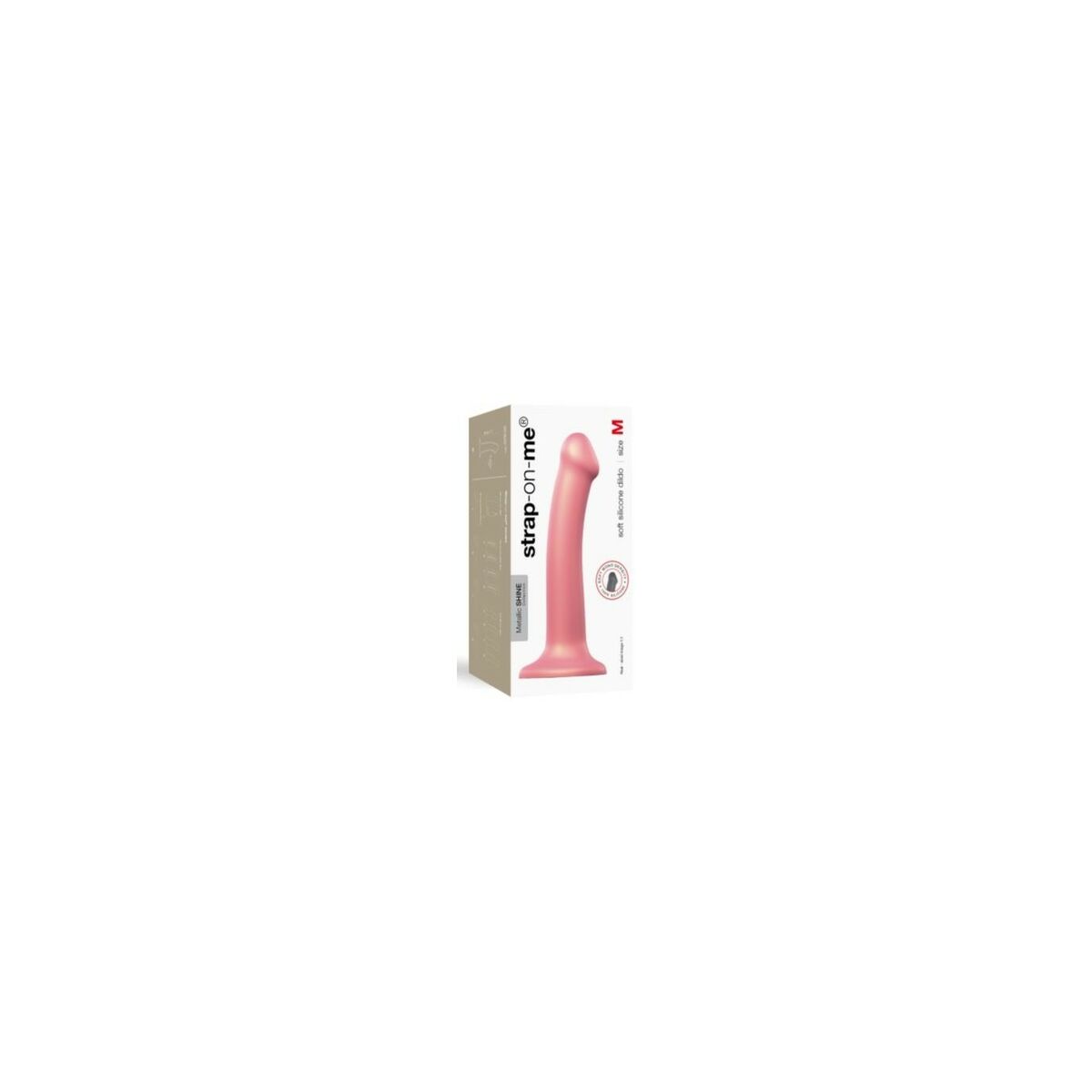 Gode Strap-on-me DENSITY Rose M