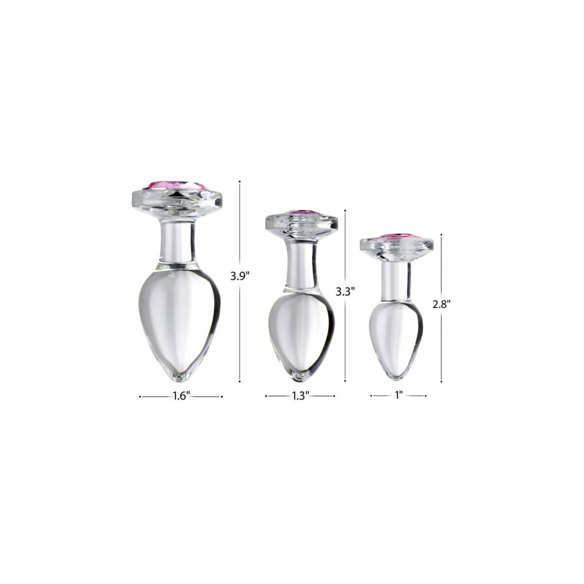 Plug Anal XR Cor de Rosa